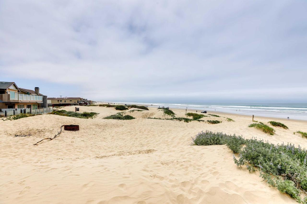 Between The Dunes Breezy Beachfront Oceano Home! Bagian luar foto